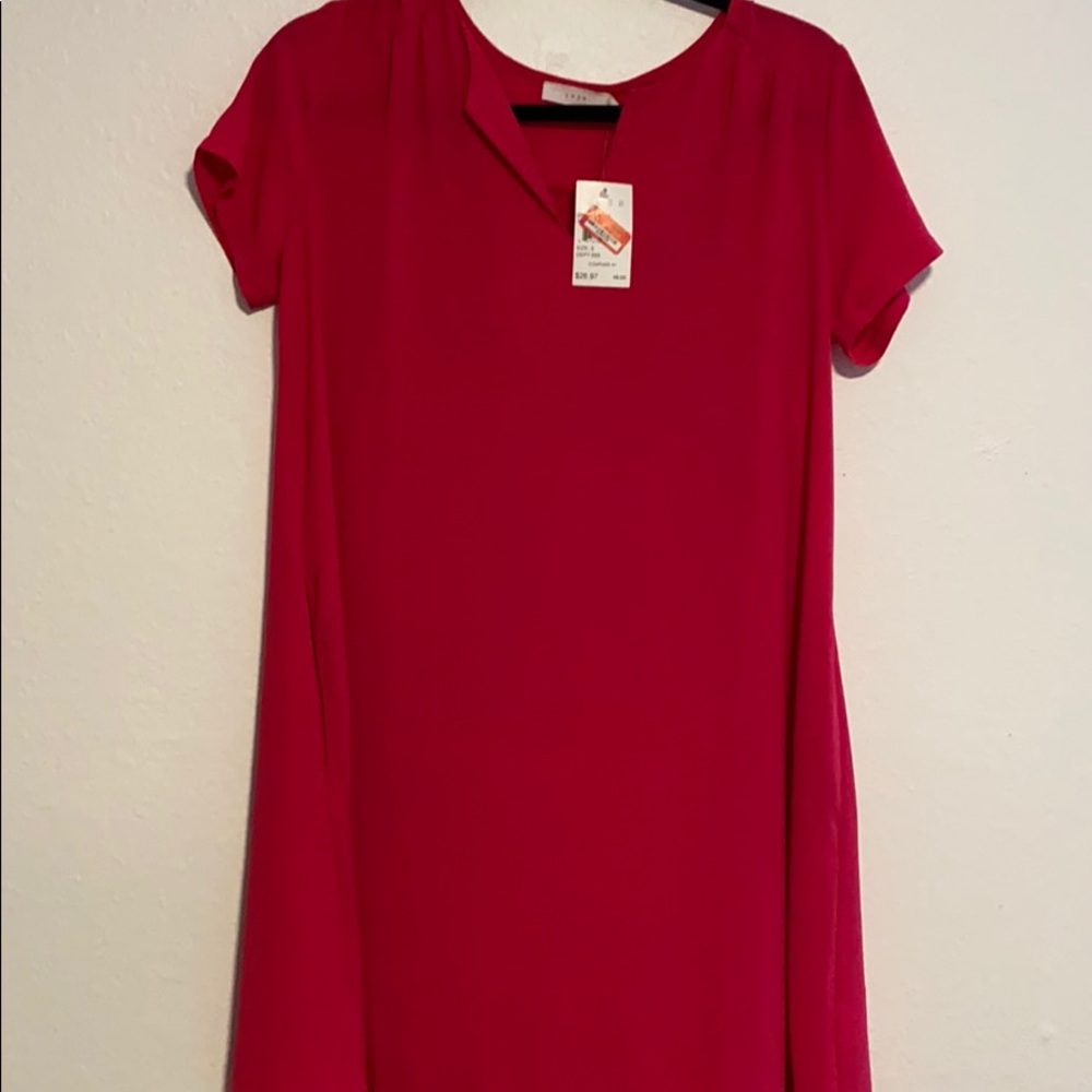 Lush pink dress small